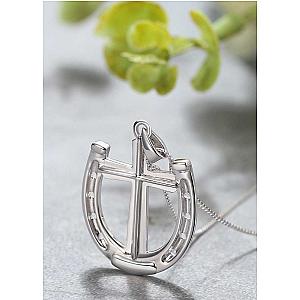 Saints and Saviors Rider's Prayer Necklace in Sterling Silver