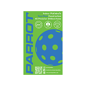Indoor Pickleballs - 3 Pack - Yellow