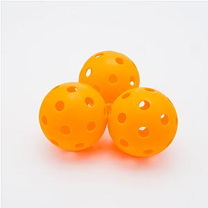 Indoor Pickleballs - 3 Pack - Orange
