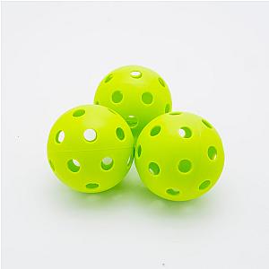Indoor Pickleballs - 3 Pack - Green