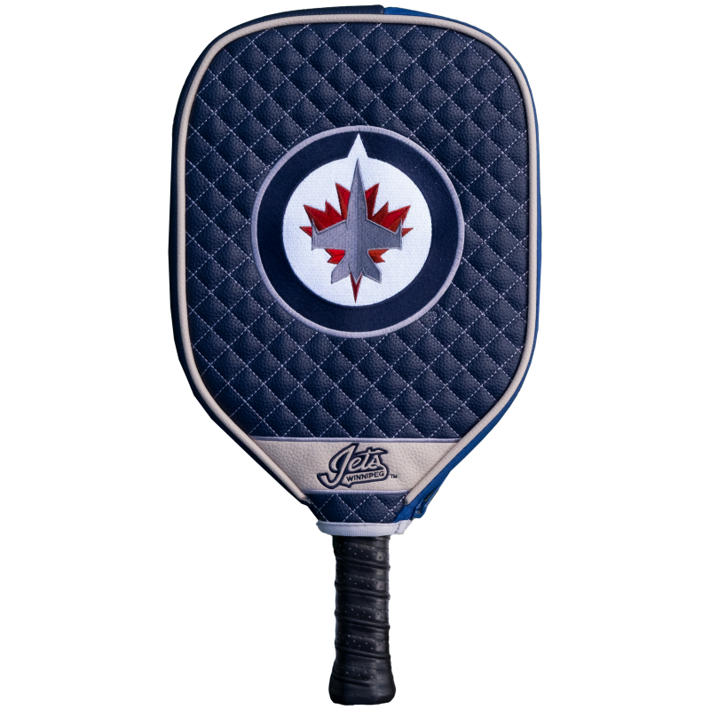 Winnipeg Jets Quilted Pickleball Paddle Cover (Navy)