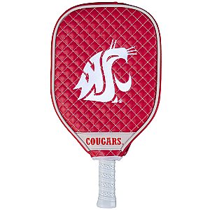 Washington State Cougars Quilted Pickleball Paddle Cover (Red)
