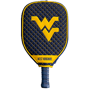 West Virginia Mountaineers Quilted Pickleball Paddle Cover (Navy)