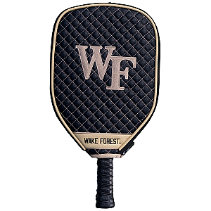 Wake Forest Demon Deacons Quilted Pickleball Paddle Cover (Black)