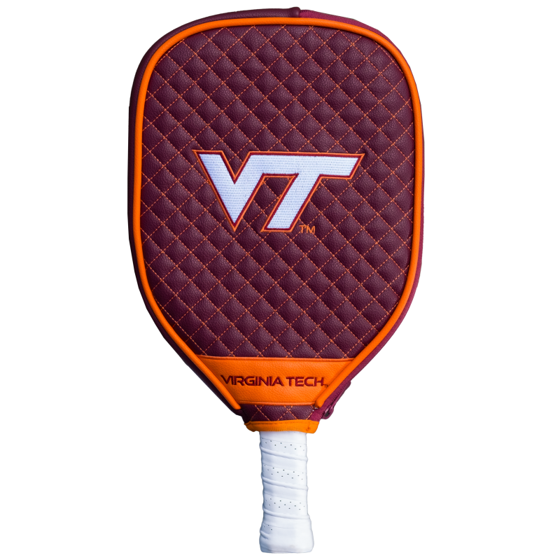 Virginia Tech Hokies Quilted Pickleball Paddle Cover (Maroon)