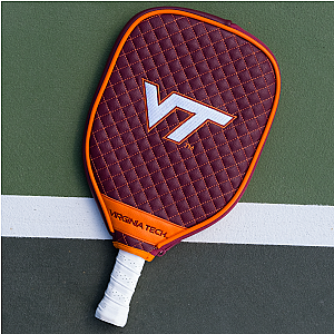 Virginia Tech Hokies Quilted Pickleball Paddle Cover (Maroon)