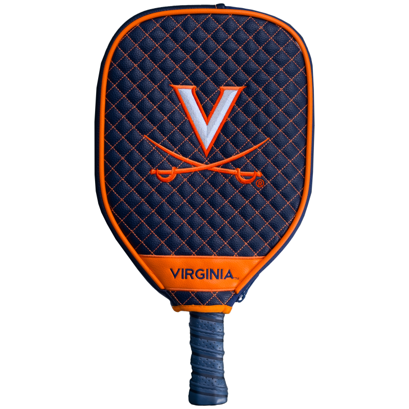 Virginia Cavaliers Quilted Pickleball Paddle Cover (Navy)