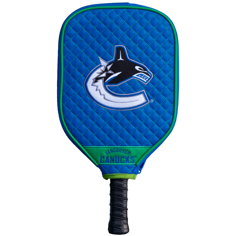 Vancouver Canucks Quilted Pickleball Paddle Cover (Royal)