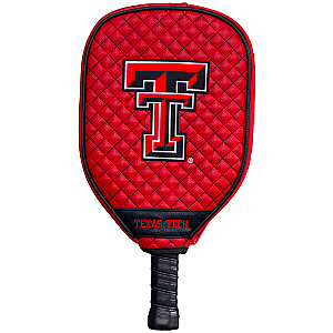 Texas Tech Red Raiders Quilted Pickleball Paddle Cover (Red)