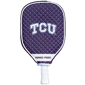 Tcu Horned Frogs Quilted Pickleball Paddle Cover (Purple)