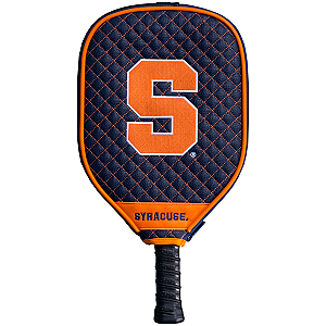 Syracuse Orange Quilted Pickleball Paddle Cover (Navy)