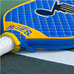 St Louis Blues Quilted Pickleball Paddle Cover (Royal)