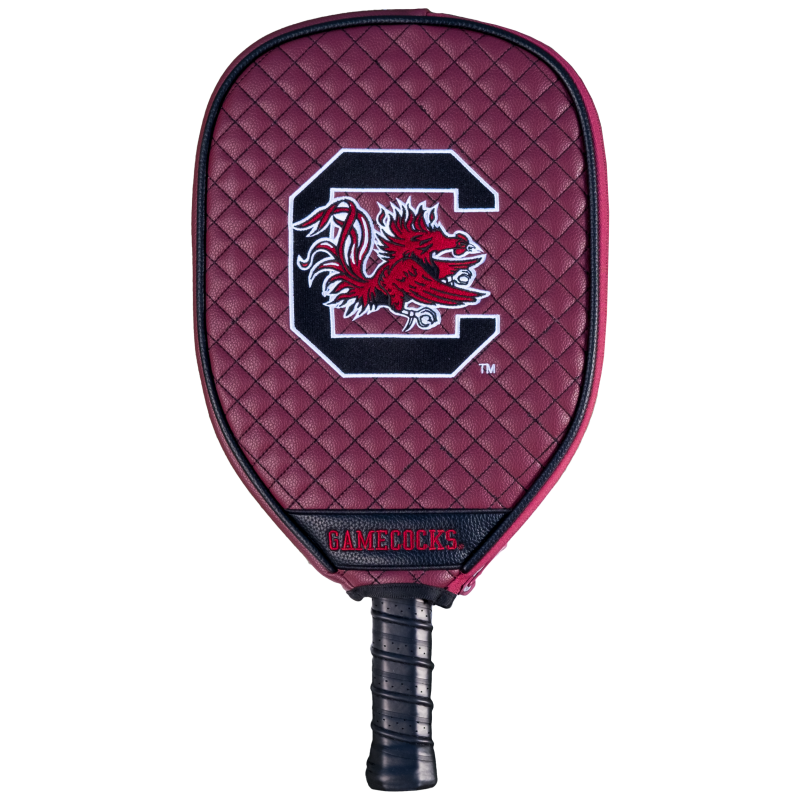 South Carolina Gamecocks Quilted Pickleball Paddle Cover (Maroon)