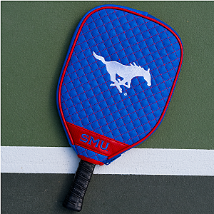 Smu Mustangs Quilted Pickleball Paddle Cover (Royal)