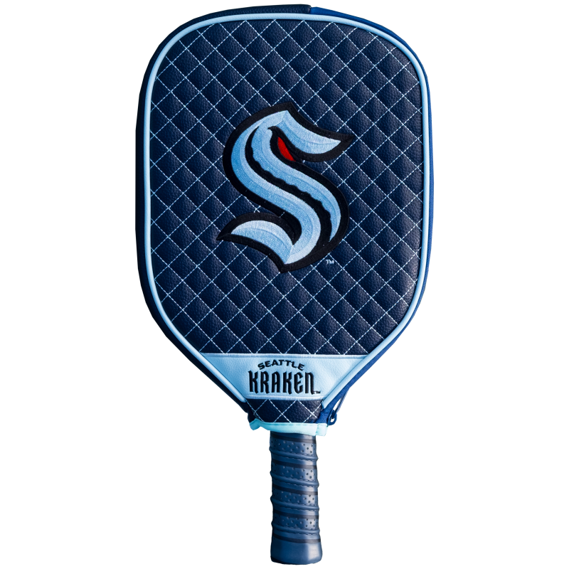 Seattle Kraken Quilted Pickleball Paddle Cover (Navy)