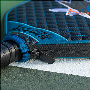 San Jose Sharks Quilted Pickleball Paddle Cover (Black)