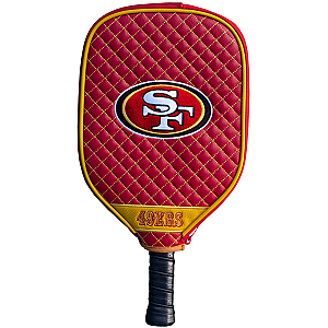 San Francisco 49Ers Quilted Pickleball Paddle Cover (Dark Red)