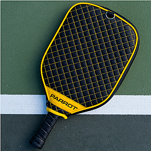 Pittsburgh Steelers Quilted Pickleball Paddle Cover (Black)