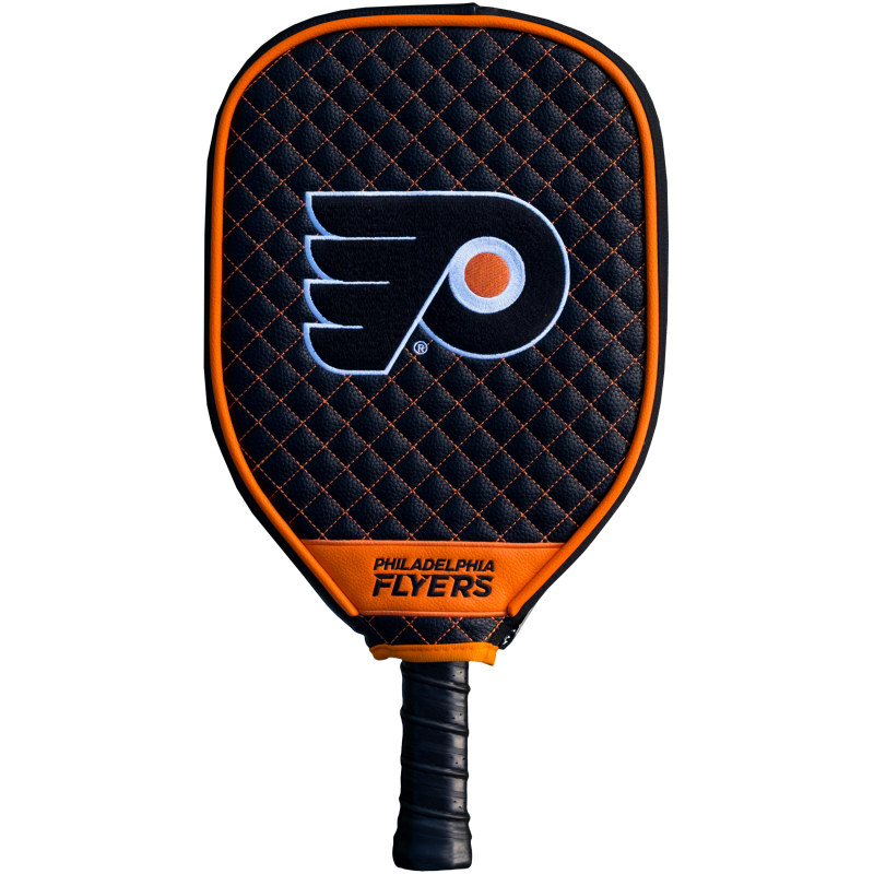 Philadelphia Flyers Quilted Pickleball Paddle Cover (Black)