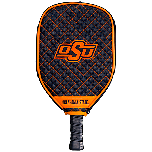 Oklahoma State Cowboys Quilted Pickleball Paddle Cover (Black)