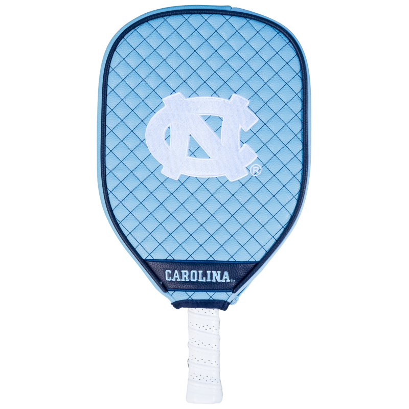 North Carolina Tar Heels Quilted Pickleball Paddle Cover (Light Blue)