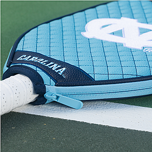 North Carolina Tar Heels Quilted Pickleball Paddle Cover (Light Blue)