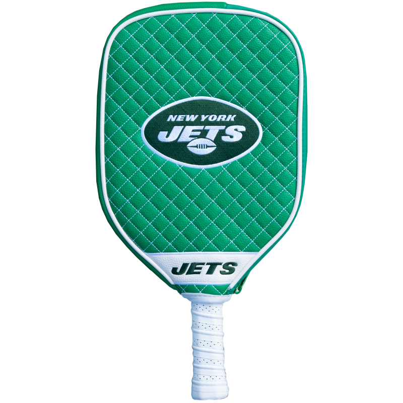 New York Jets Quilted Pickleball Paddle Cover (Green)