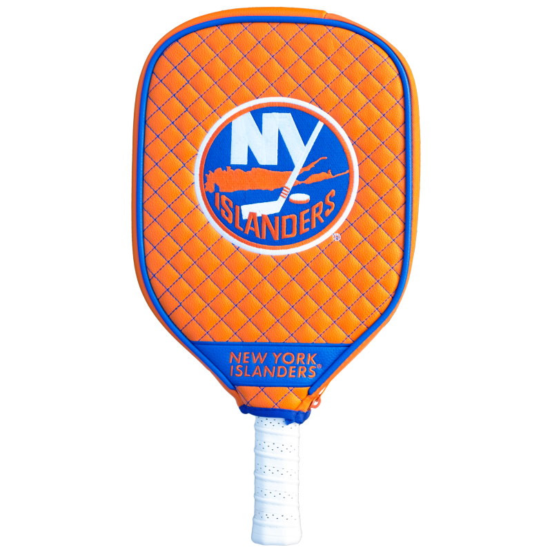 New York Islanders Quilted Pickleball Paddle Cover (Orange)