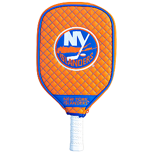 New York Islanders Quilted Pickleball Paddle Cover (Orange)