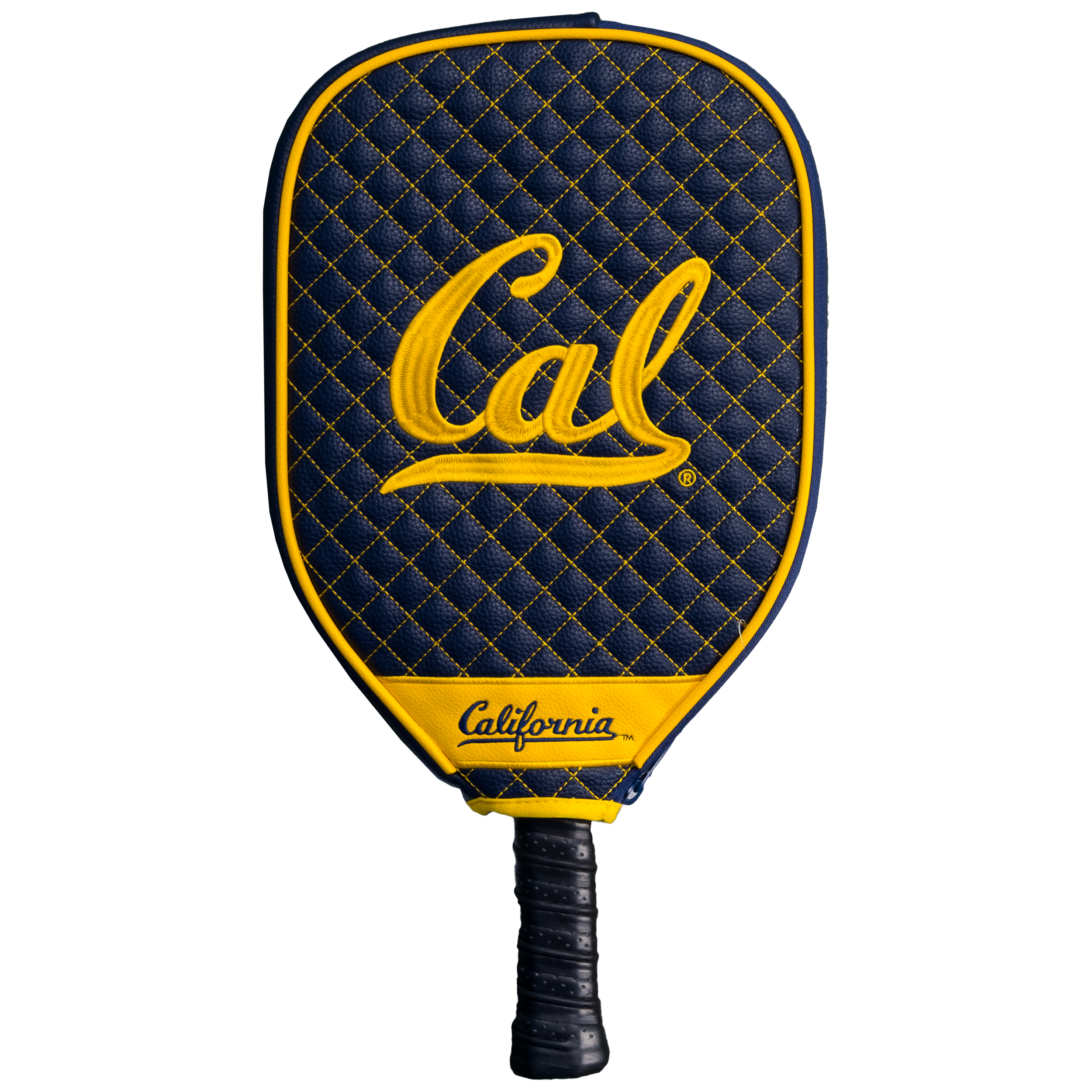California Golden Bears Quilted Pickleball Paddle Cover (Navy)