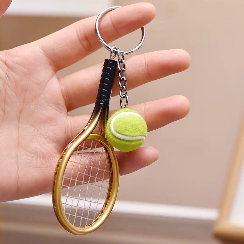 Match Point Racquet Charm