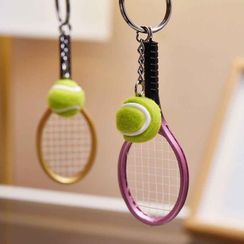 Match Point Racquet Charm