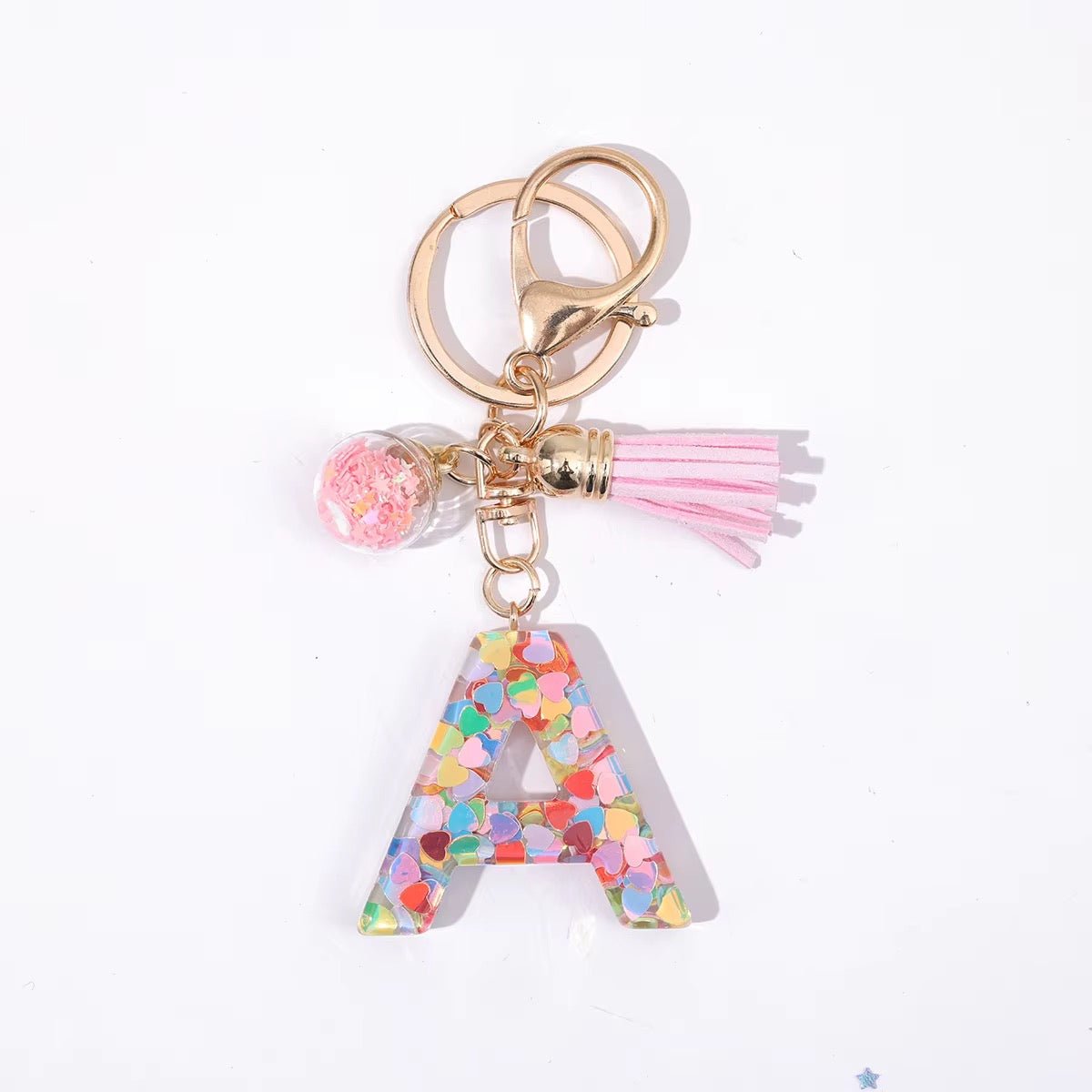 Confetti Initial Charms