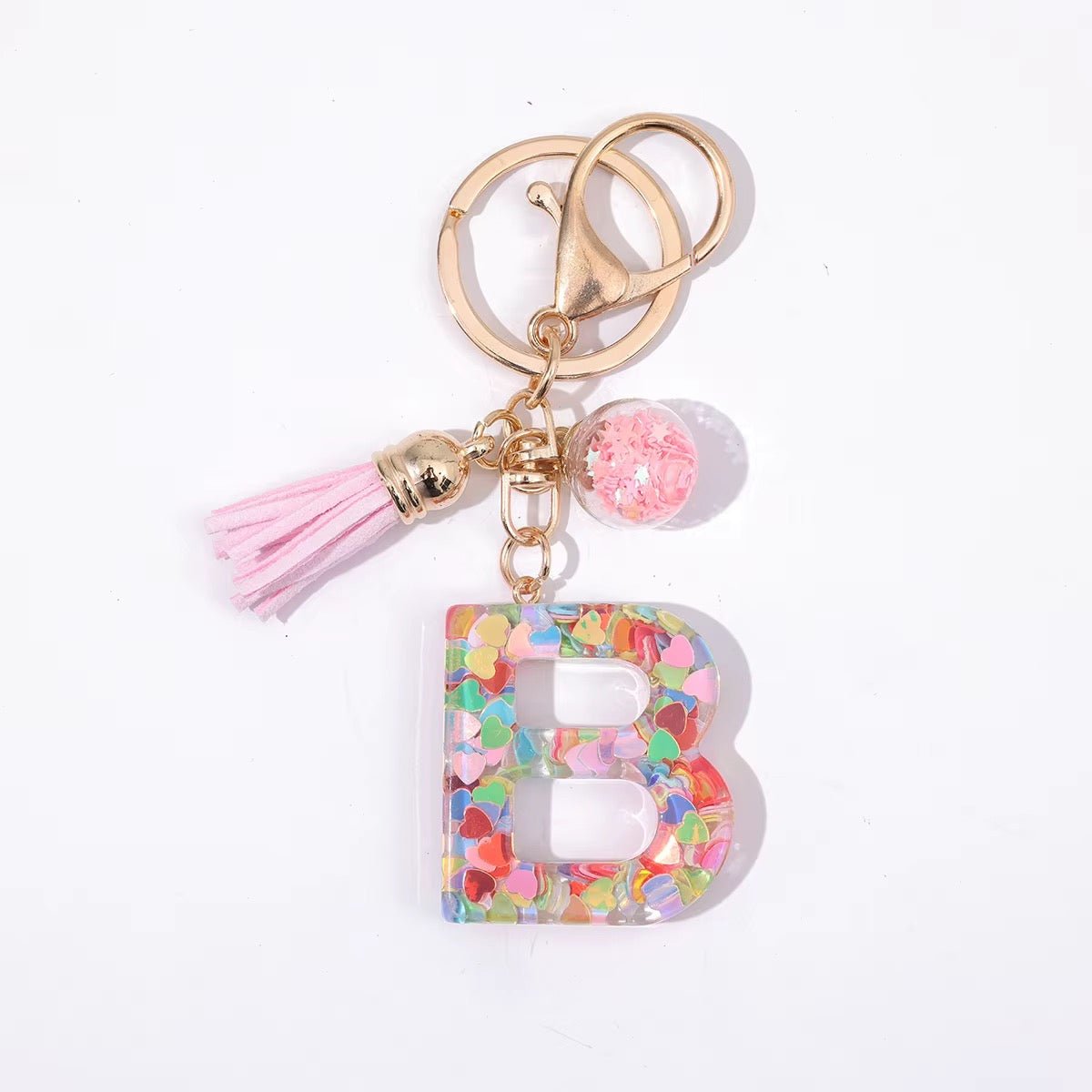 Confetti Initial Charms