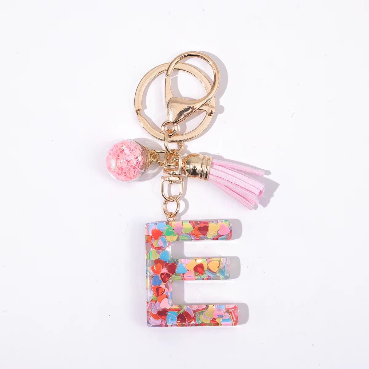 Confetti Initial Charms