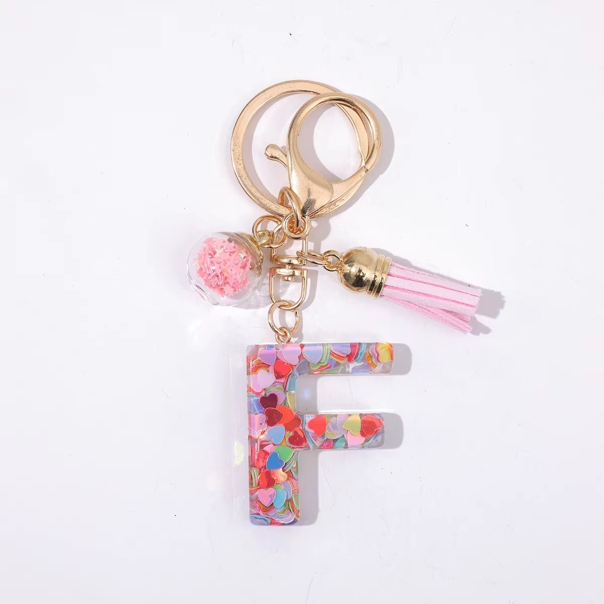 Confetti Initial Charms