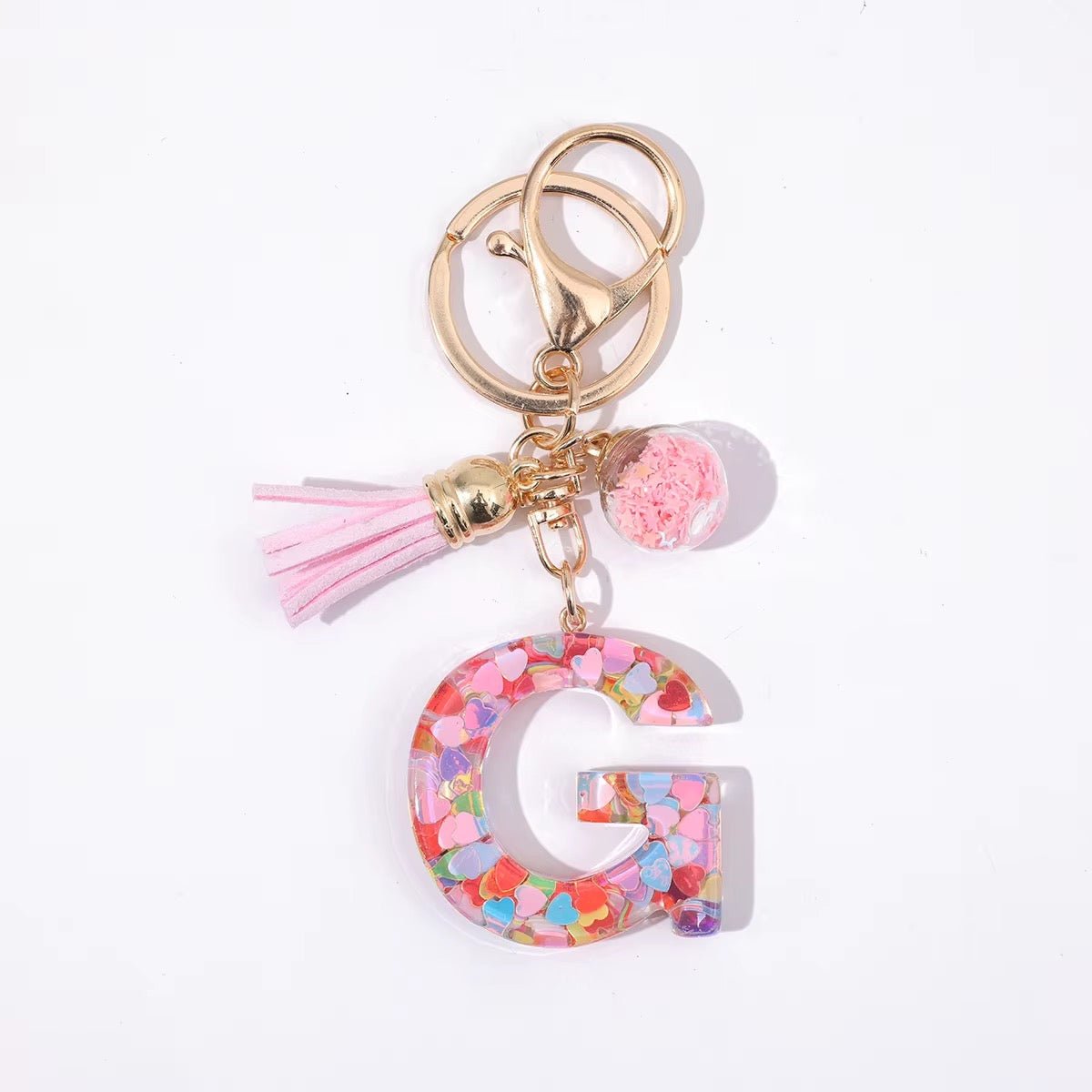 Confetti Initial Charms