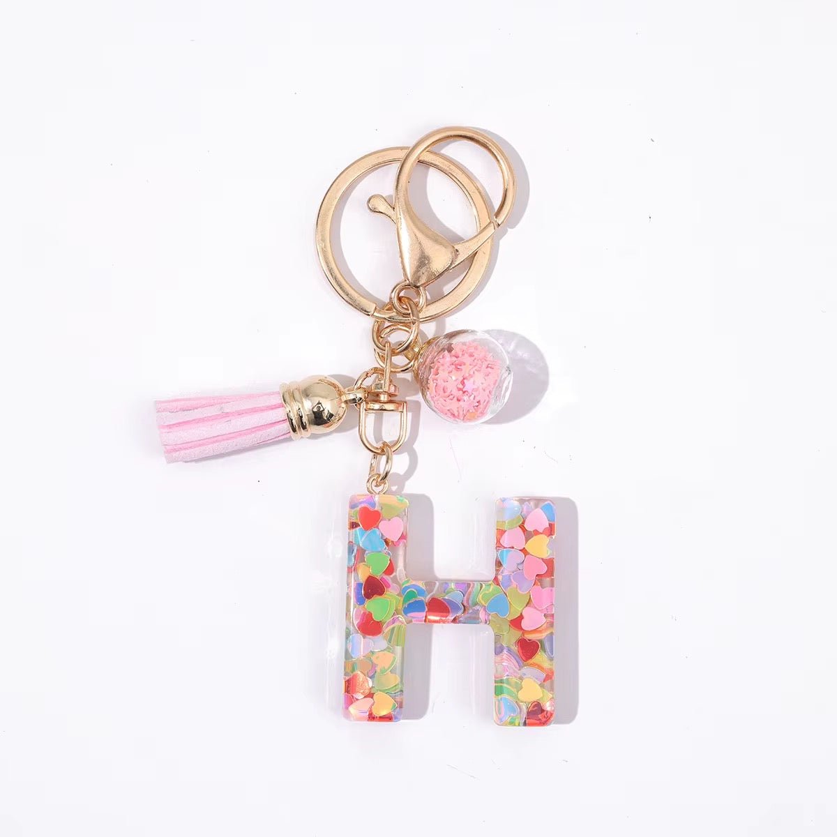 Confetti Initial Charms