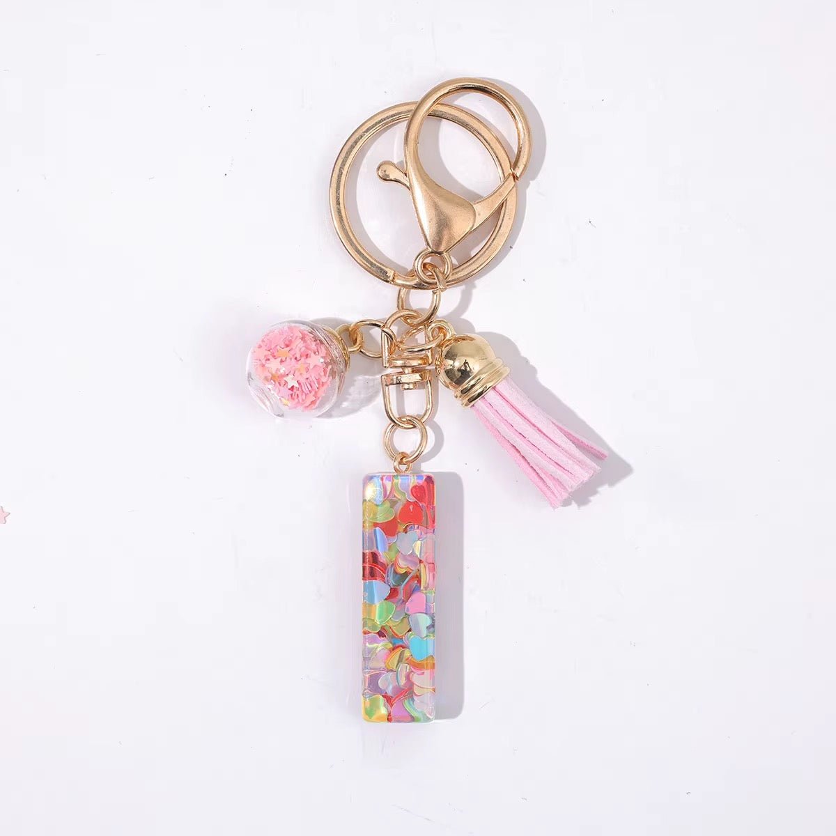 Confetti Initial Charms