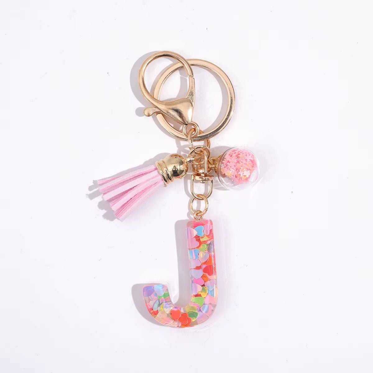 Confetti Initial Charms
