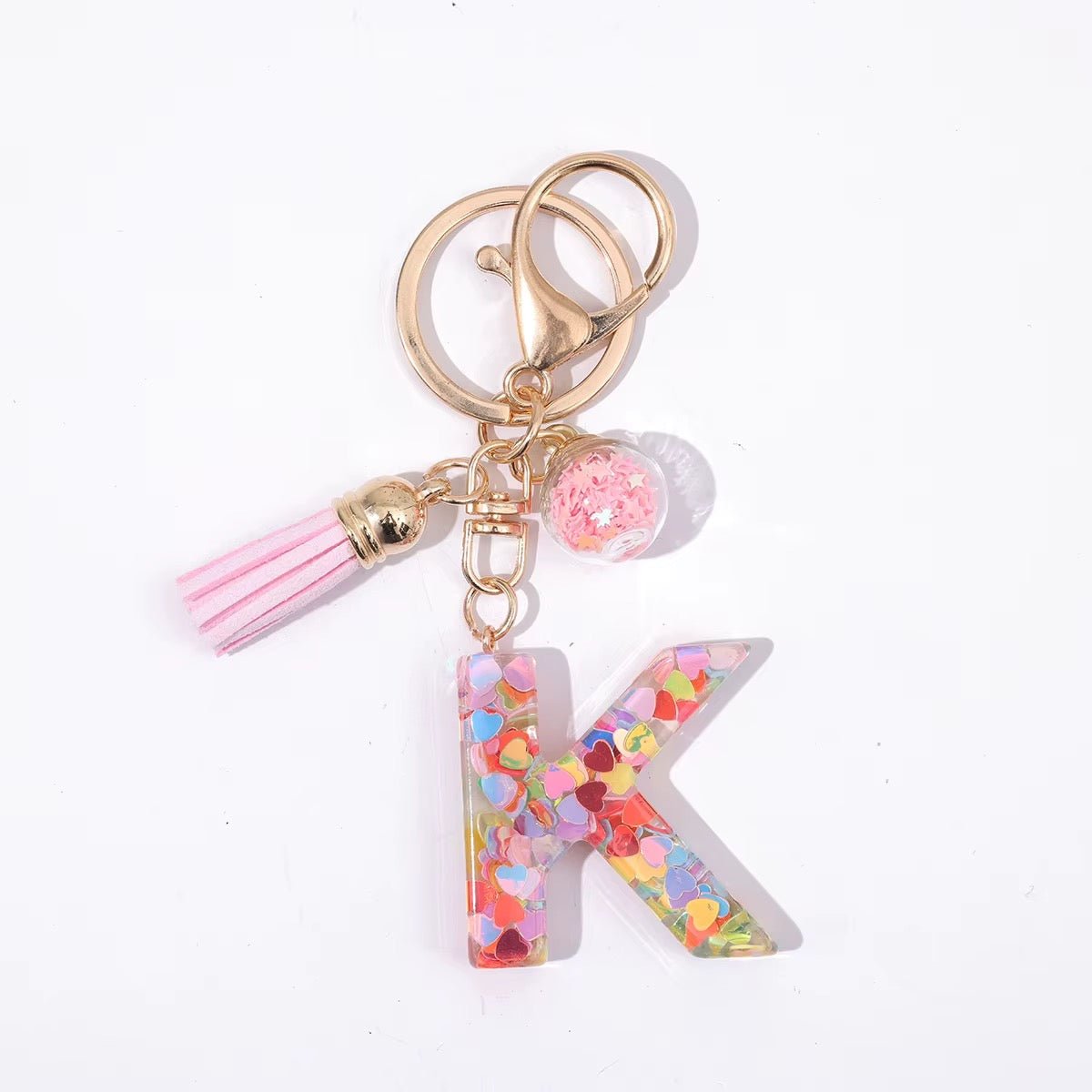Confetti Initial Charms