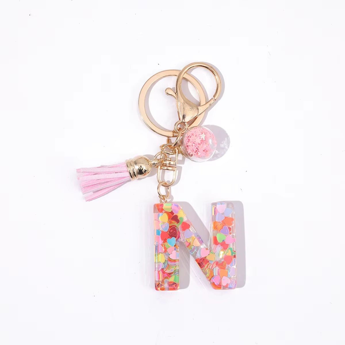 Confetti Initial Charms