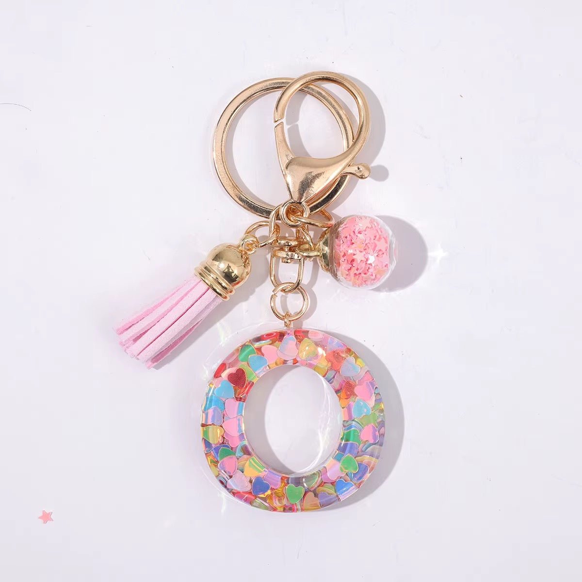 Confetti Initial Charms