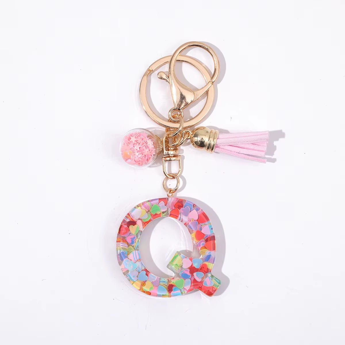Confetti Initial Charms