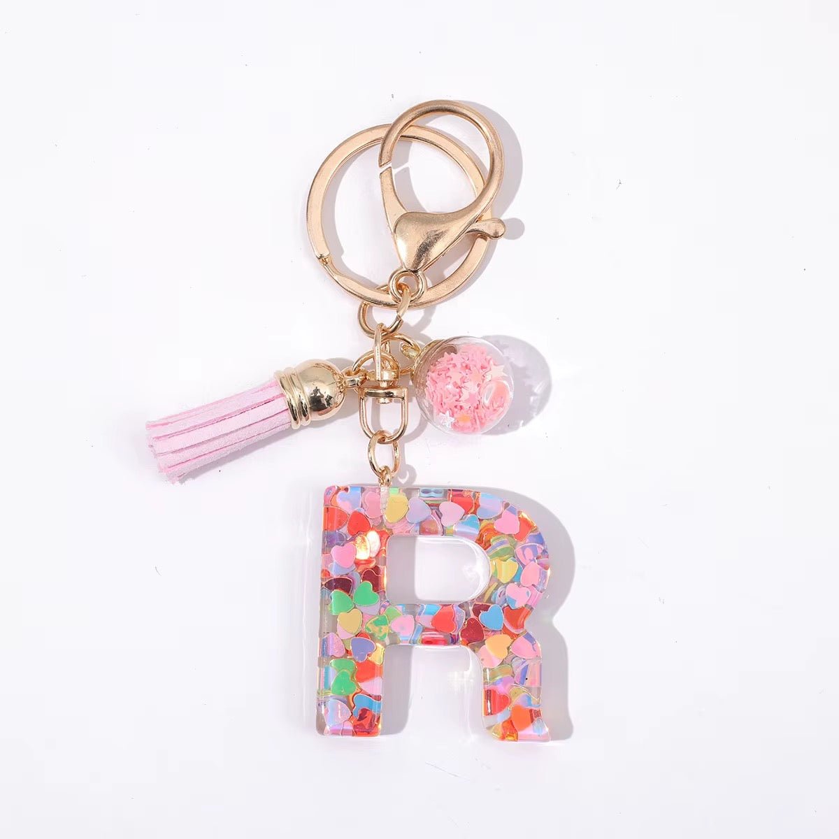 Confetti Initial Charms