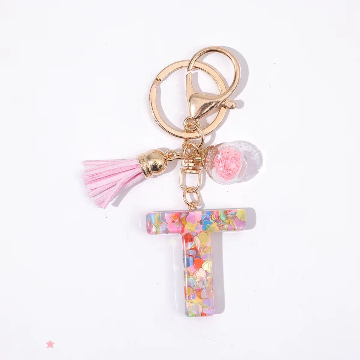 Confetti Initial Charms