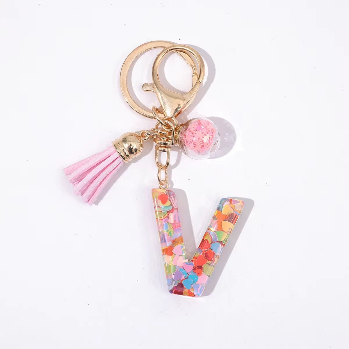 Confetti Initial Charms