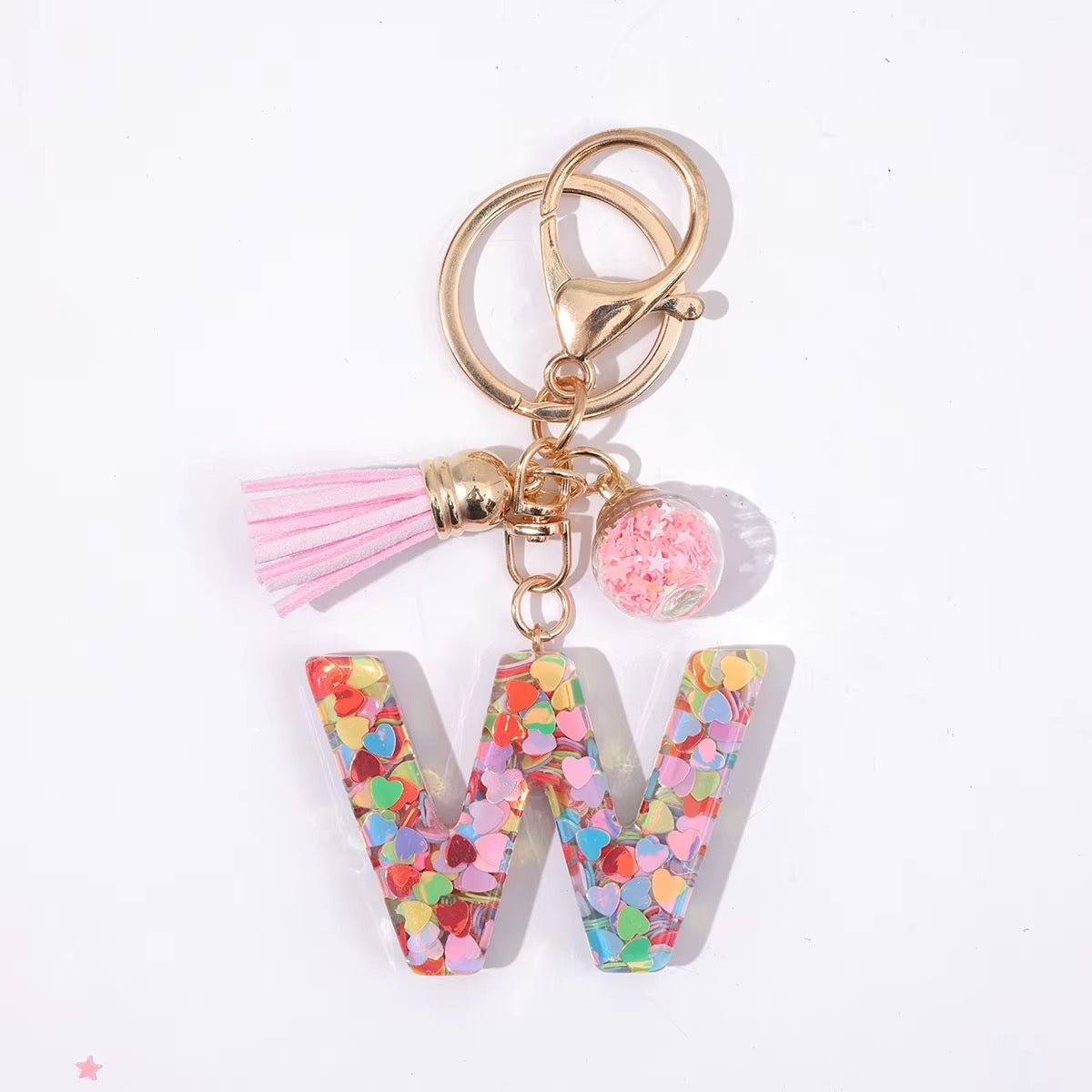 Confetti Initial Charms
