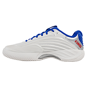 09629-104-M | HYPERCOURT EXPRESS 3 60TH | WIMBLEDON WHITE/DAZZLING BLUE/SILVER/MARS RED