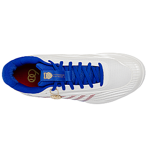 09629-104-M | HYPERCOURT EXPRESS 3 60TH | WIMBLEDON WHITE/DAZZLING BLUE/SILVER/MARS RED